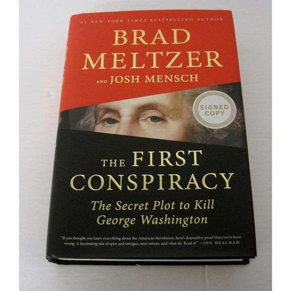 Autographed The First Conspiracy by Brad Meltzer