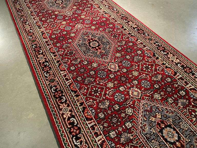 Classic Persian Bidjar Design Runner 12'