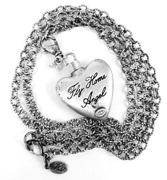 Kirks Folly Fly Home Angel Necklace