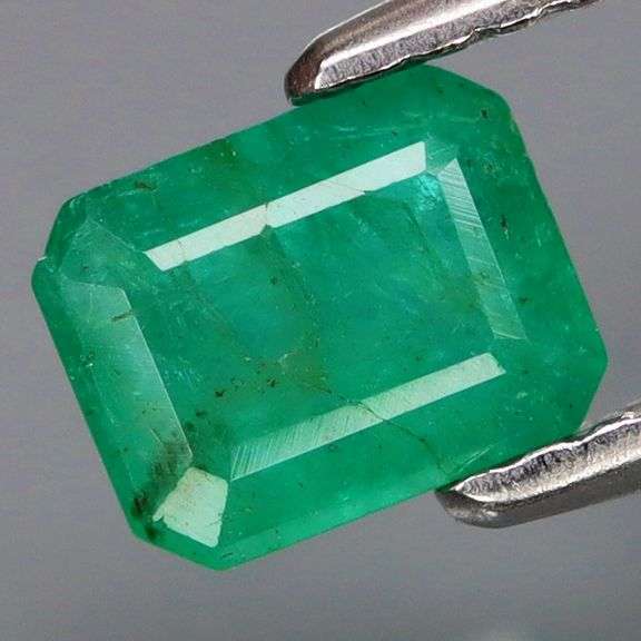 Outstanding .79ct brightly colored Colombian Emerald