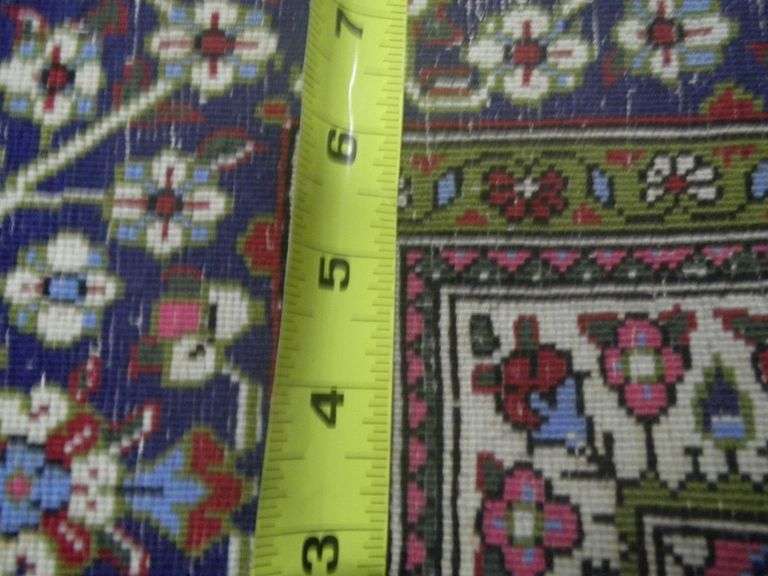 Handmade w/Silk Persian Qum 5.4x3.5