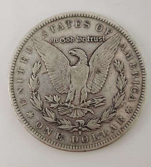 1891 S Morgan Silver Dollar, Circulated