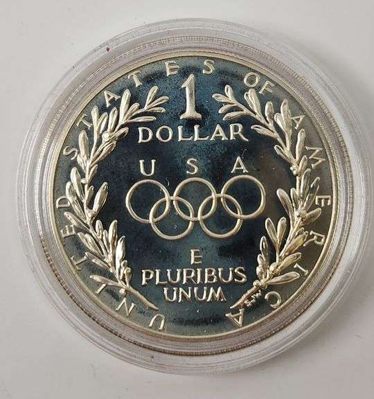 1988-S $1 Seoul Olympiad PR DCAM