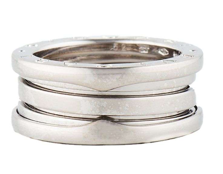 Bvlgari B.zero1 Triple Band Ring in 18K, SZ 52
