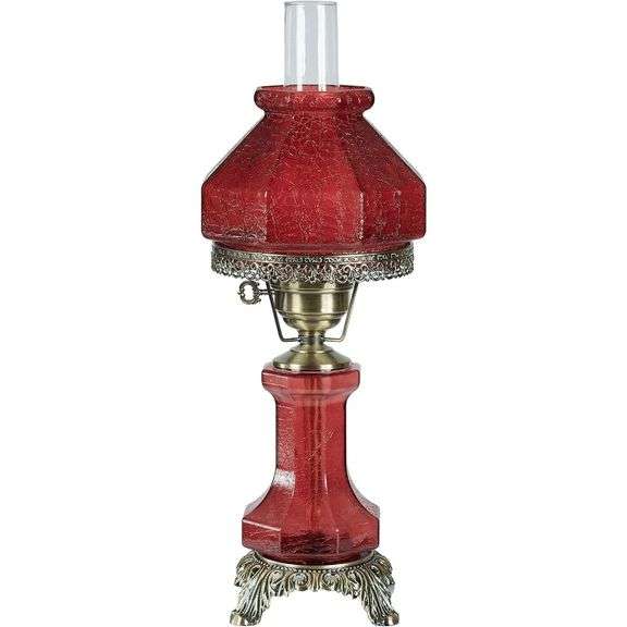 Red Table Lamp