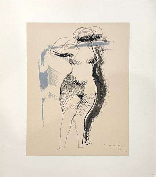 Collectible Marino Marini, From '1968 Marnini' Suite