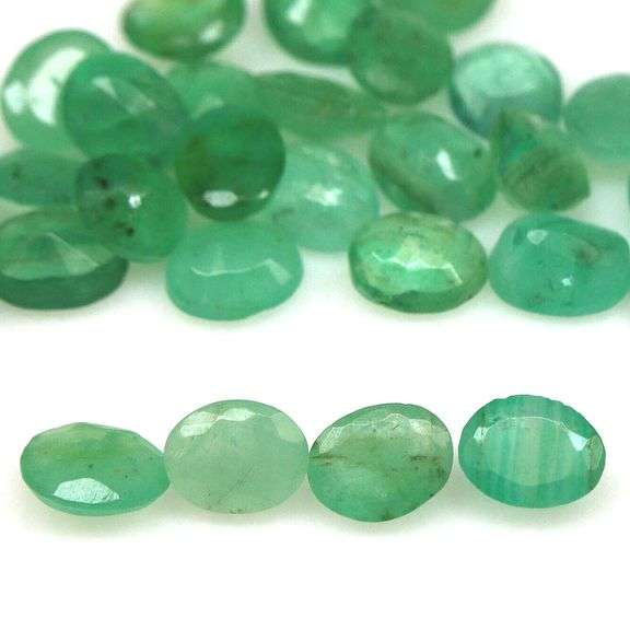 Heavy 7.90ct 27 piece Zambian Emerald set