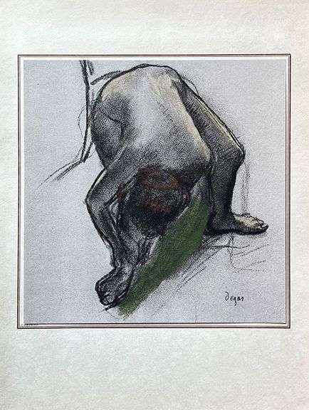 Extremely Rare Edgar Degas, From 'Degas: Pastels et Dessins' Suite