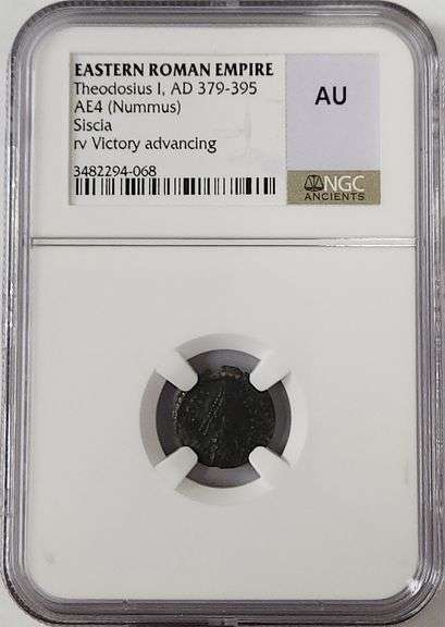 AD 379-395 AD Eastern Roman Empire AU