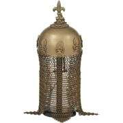 Medieval Ottoman Chainmail Helmet with Stand