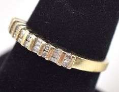 Magnificent Diamond Band Ring in 10K Yellow Gold