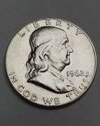 1962 D UNC Quality Franklin Half Dollar