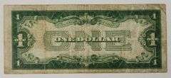 1928 A $1 Dollar Silver Certificate, Circulated