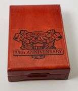 2011 25th Anniversary Silver Eagle ANACS MS70 FDOI In Wood Box