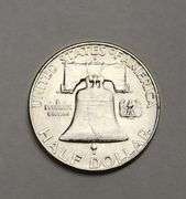 1962 D UNC Quality Franklin Half Dollar