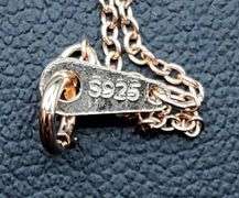 14 Kt Rose Gold Plated Dolphin Pendant