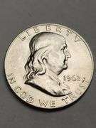 1962 D UNC Quality Franklin Half Dollar