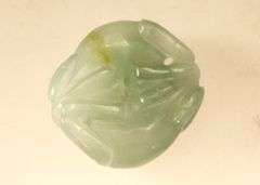 Type-A Jadeite Double Cat Amulet