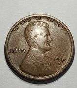 1915 S Wheat Penny, Circulated