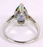 Vibrant Mystic Topaz Sterling Silver Ring, 6.5