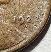 1922 D Wheat Penny, Circulated