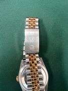 Rolex Men's Two-Tone Datejust 36mm with Sapphire Crystal, Champagne Dial, Fluted Yellow Gold Bezel –