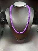 Beautiful 250.5 Ct Natural Amethyst Necklace