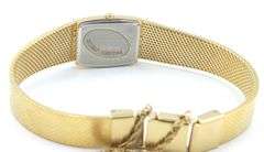 Seiko gold tone quartz ladies watch