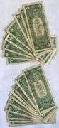 20 Asst 1957 Series $1 Silver Certificates