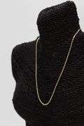 10k Gold Rose White Yellow Tri Color Solid Valentino Diamond-Cut Star Link Chain 2mm Necklace 22"
