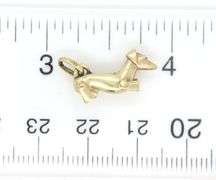 14kt Yellow gold Dog charm