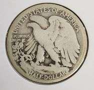 1921-S Walking Liberty Half Dollar, Circulated