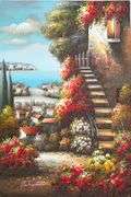 UNIQUE LANDSCAPE  PAINTING ON CANVAS