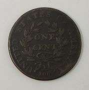 1798 Draped Bust Cent, Circulated