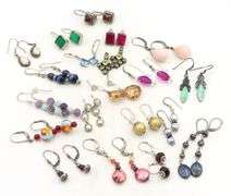 Group lot of Vintage 925 sterling silver earrings