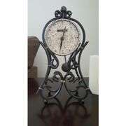 Howard Miller Wrought-Iron Mantel Clock