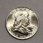 1963 D UNC Quality Franklin Half Dollar