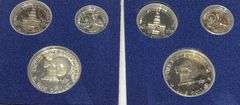 2 Proof 3 Piece Gem Bicentennial Silver Sets