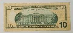 2017A $10 Radar Banknote "17211271", Circulated