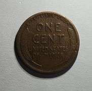 1913 S Wheat Penny, Circulated