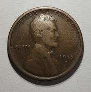 1912 S Wheat Penny, Circulated