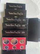 2 Each Black Box 1976 78 1982 US Proof Sets