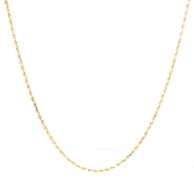 14kt Yellow gold Rope chain necklace