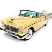 1955 Chevy Bel Air Harvest Gold Diecast Model