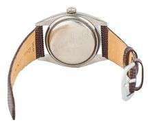 Rolex Oyster Perpetual 6105, 36mm, Ovettone Red Date Dial, 14K and Stainless Steel Men’s Watch