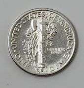 1942 Mercury Dime BU