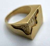 18K gold Band, hand crafted
