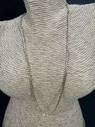 10k Yellow Gold Solid Pave Curb Link Chain 3.2mm Necklace 18"