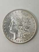 1897 Morgan Silver Dollar, Cleaned
