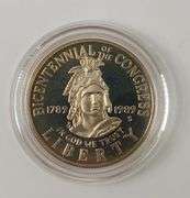 1989 Set Congress Bicentennial, 2 Coins PR